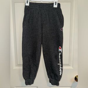 Boys small gray champion sweatpants